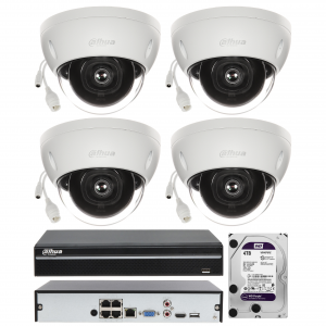 Zestaw monitoringu sklepu kamery IP Dahua 5Mpx PoE